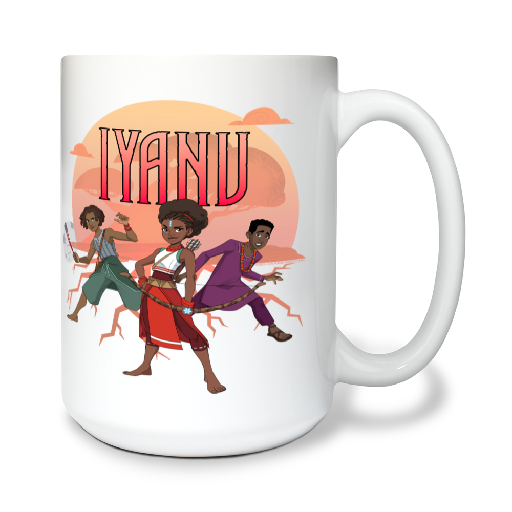 Team Chosen Tree of Freedom 15 oz White Ceramic Mug  Iyanu Official  Merchandise
