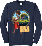 Iyanu Child of Wonder Adult Unisex Fleece Crewneck