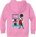 Iyanu (Tiles) Toddler Fleece Full-Zip Hoodie