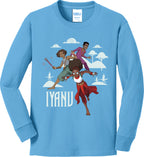 Team Chosen in Action Youth Long Sleeve Cotton Tee