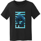 Ekun Hero Pose Toddler Cotton Tee