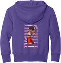 Iyanu Hero Pose Youth Fleece Pullover Hoodie