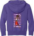 Iyanu Hero Pose Youth Fleece Pullover Hoodie