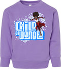 Iyanu Divine Powers Toddler Fleece Crewneck Sweatshirt