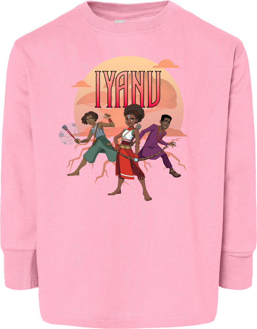 Team Chosen Tree of Freedom Toddler Fine Jersey Long Sleeve Tee