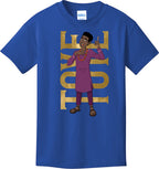 Toye Hero Pose Youth 100% Cotton Tee