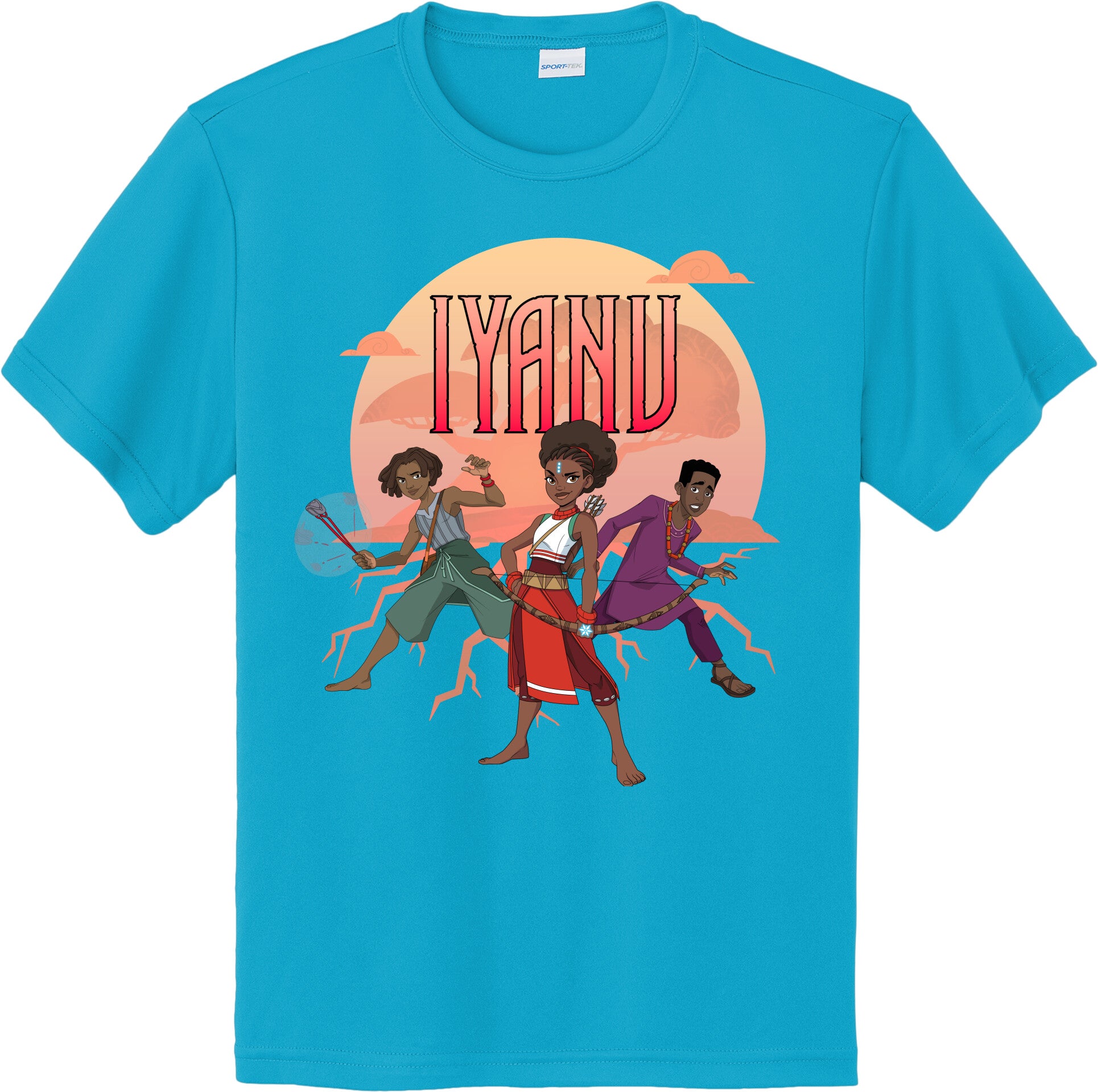 Team Chosen Tree of Freedom Youth Performance Moisture Wicking Tee