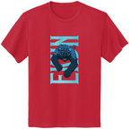 Ekun Hero Pose Youth Performance Moisture Wicking Tee