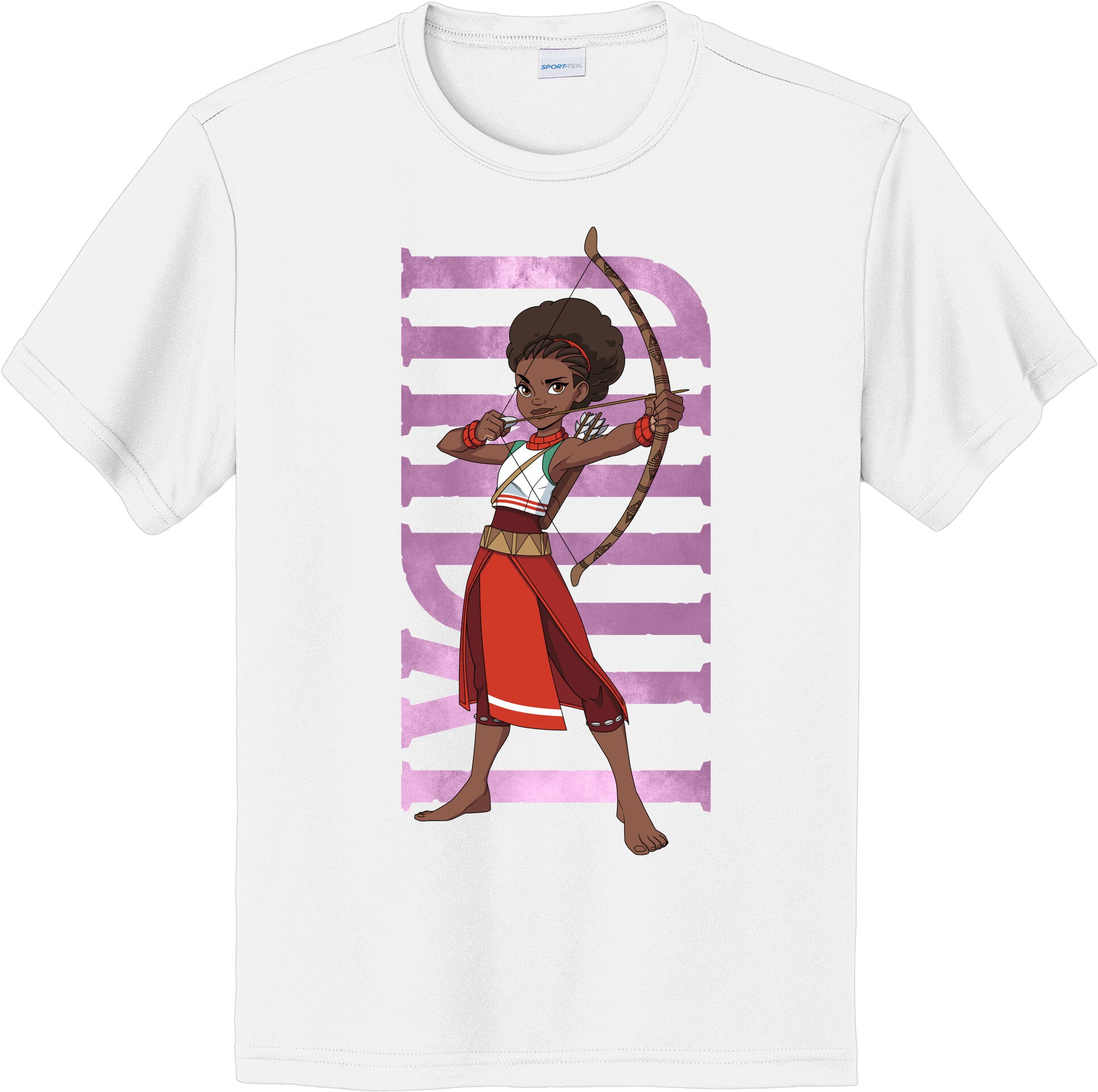Iyanu Hero Pose Youth Performance Moisture WickingTee