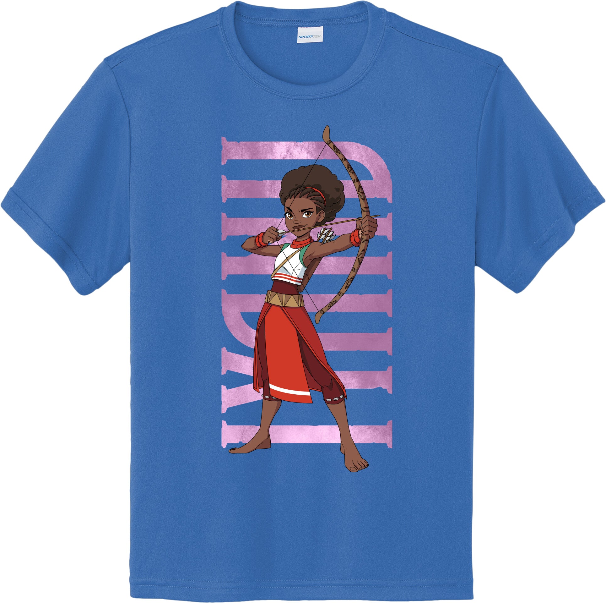 Iyanu Hero Pose Youth Performance Moisture WickingTee