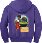 Iyanu Child of Wonder Youth Fleece Full-Zip Hoodie