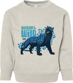 Ekun Wisdom of the Wild Toddler Fleece Crewneck