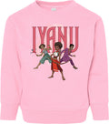 Iyanu & Team Chosen Toddler Fleece Crewneck Sweatshirt