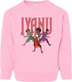 Iyanu & Team Chosen Toddler Fleece Crewneck Sweatshirt