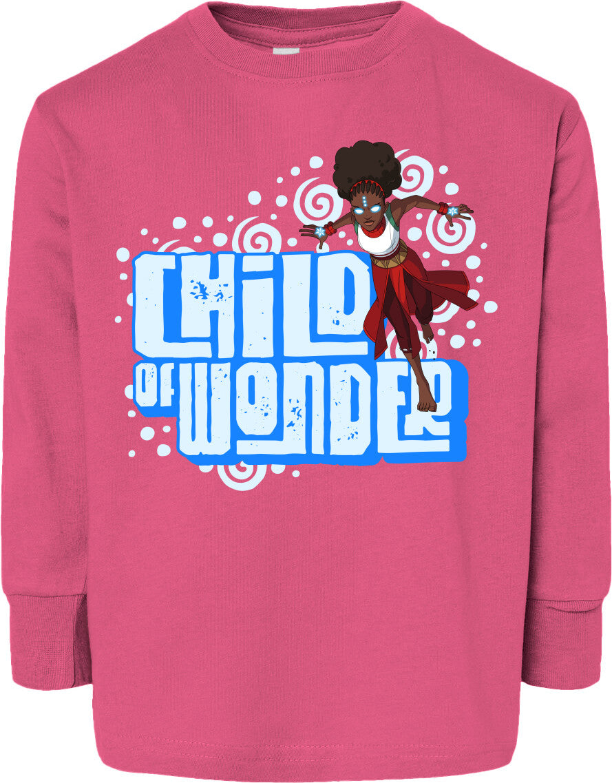 Iyanu Divine Powers Toddler Fine Jersey Long Sleeve Tee