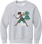 Don't Mess With Team Chosen Youth Fleece Crewneck