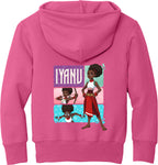 Iyanu (Tiles) Youth Fleece Pullover Hoodie