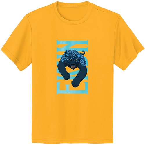 Ekun Hero Pose Youth Performance Moisture Wicking Tee