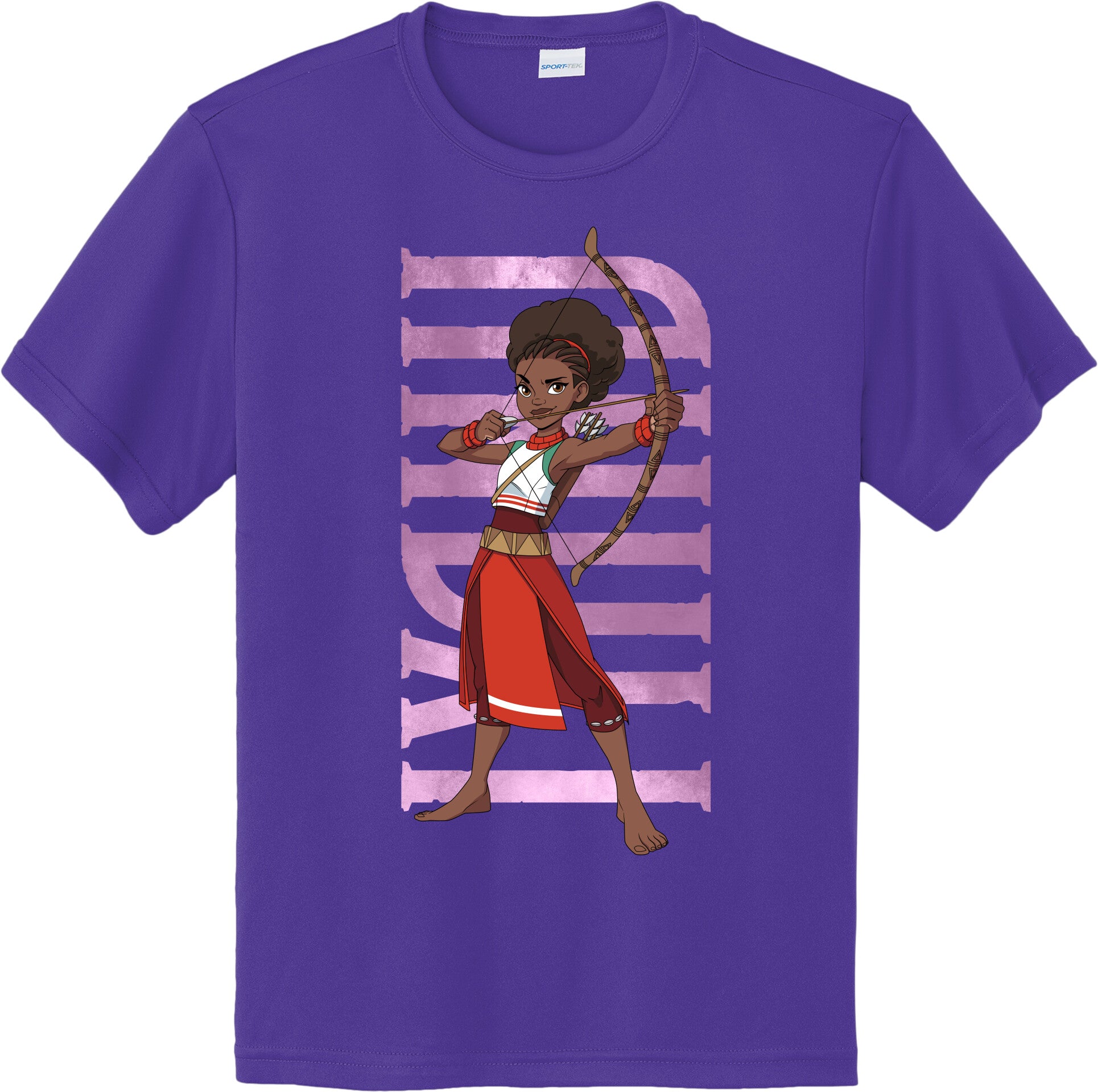Iyanu Hero Pose Youth Performance Moisture WickingTee