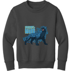 Ekun Wisdom of the Wild Youth Fleece Crewneck