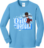 Iyanu Divine Powers Youth Long Sleeve Cotton Tee