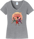 Team Chosen Tree of Freedom Women's Cotton V-Neck Tee