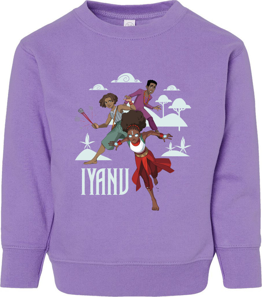 Team Chosen in Action Toddler Fleece Crewneck Sweatshirt