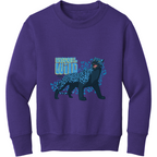 Ekun Wisdom of the Wild Youth Fleece Crewneck