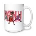 Iyanu & Team Chosen 15 oz White Ceramic Mug