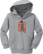 Biyi Hero Pose Toddler Fleece Pullover Hoodie