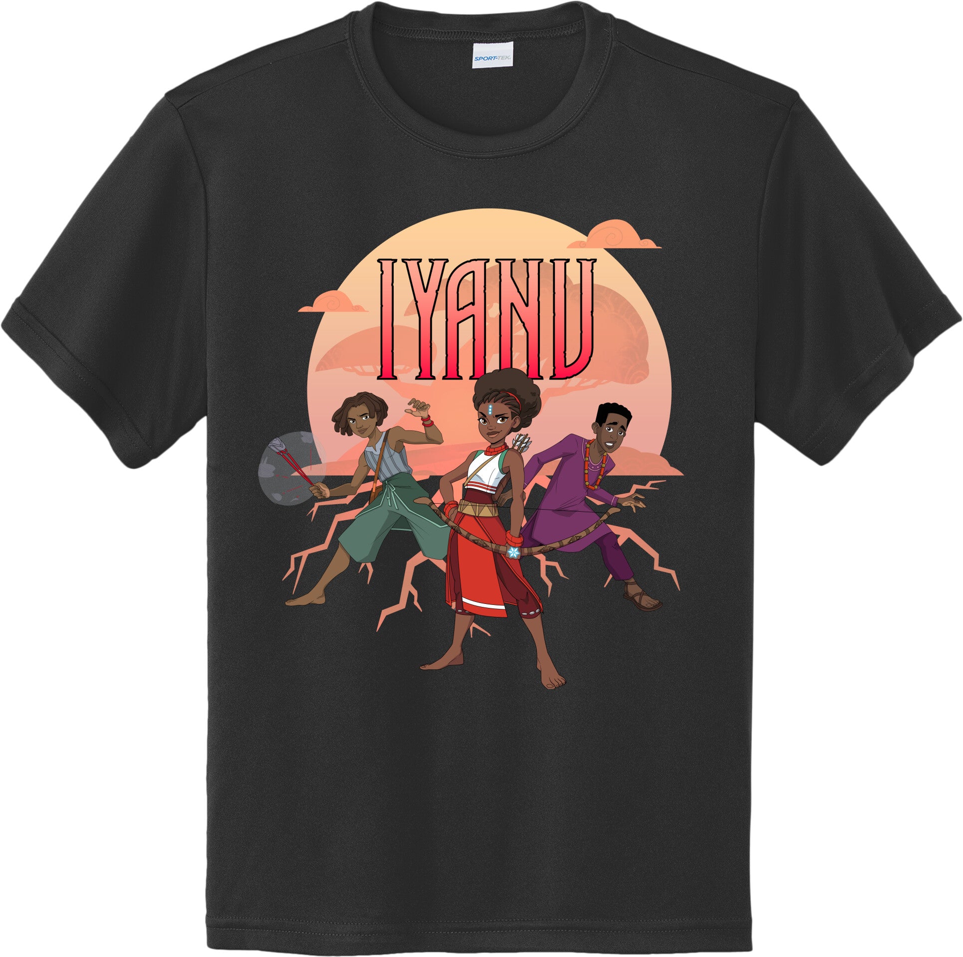 Team Chosen Tree of Freedom Youth Performance Moisture Wicking Tee