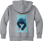 Ekun Hero Pose Toddler Fleece Pullover Hoodie