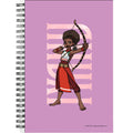 Iyanu Hero Pose Spiral Bound 6x8 Notebook