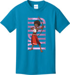 Iyanu Hero Pose Youth 100% Cotton Tee