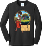 Iyanu Child of Wonder Youth Long Sleeve Cotton Tee