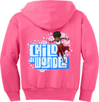Iyanu Divine Powers Youth Fleece Full-Zip Hoodie