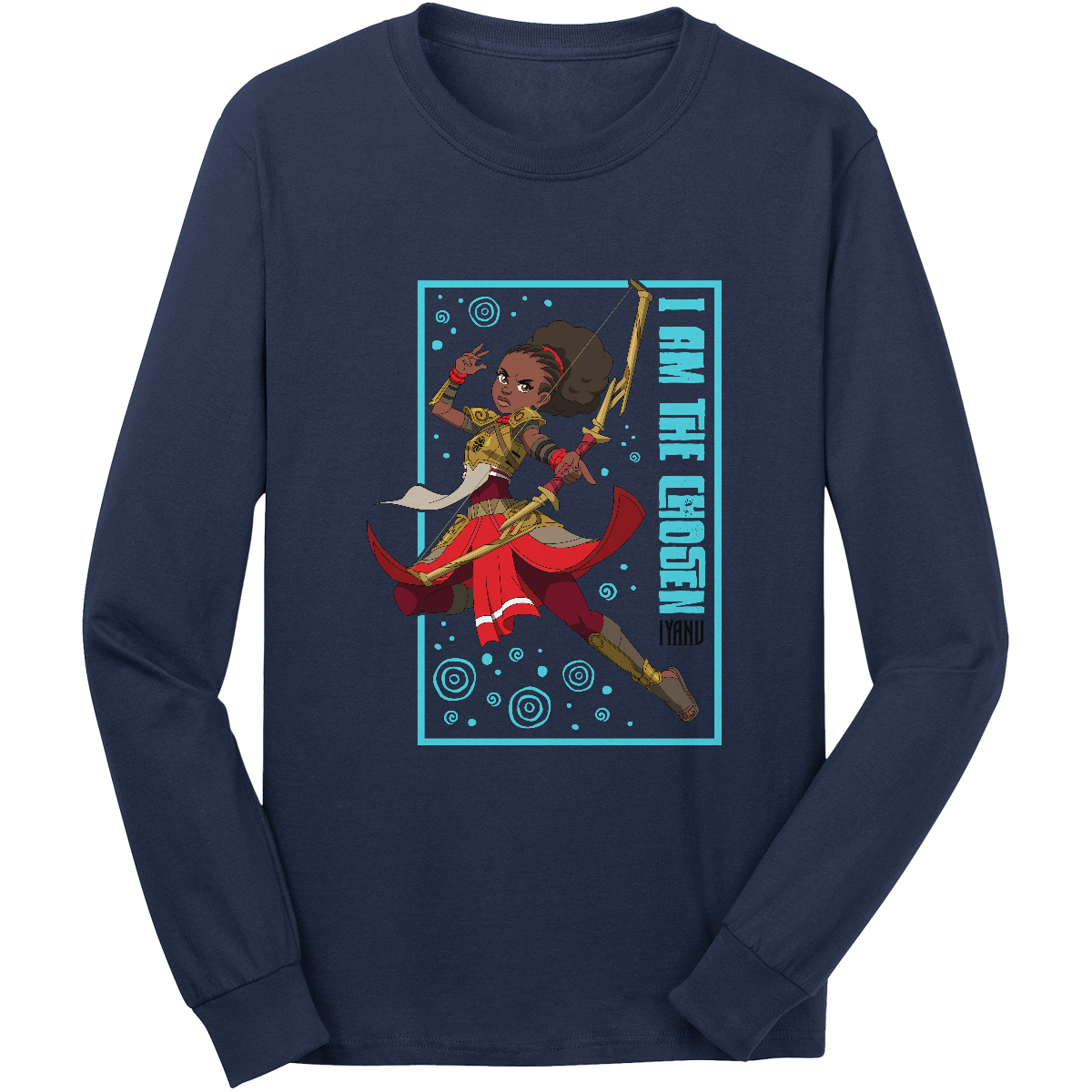Iyanu The Chosen Unisex Long Sleeve Cotton Tee