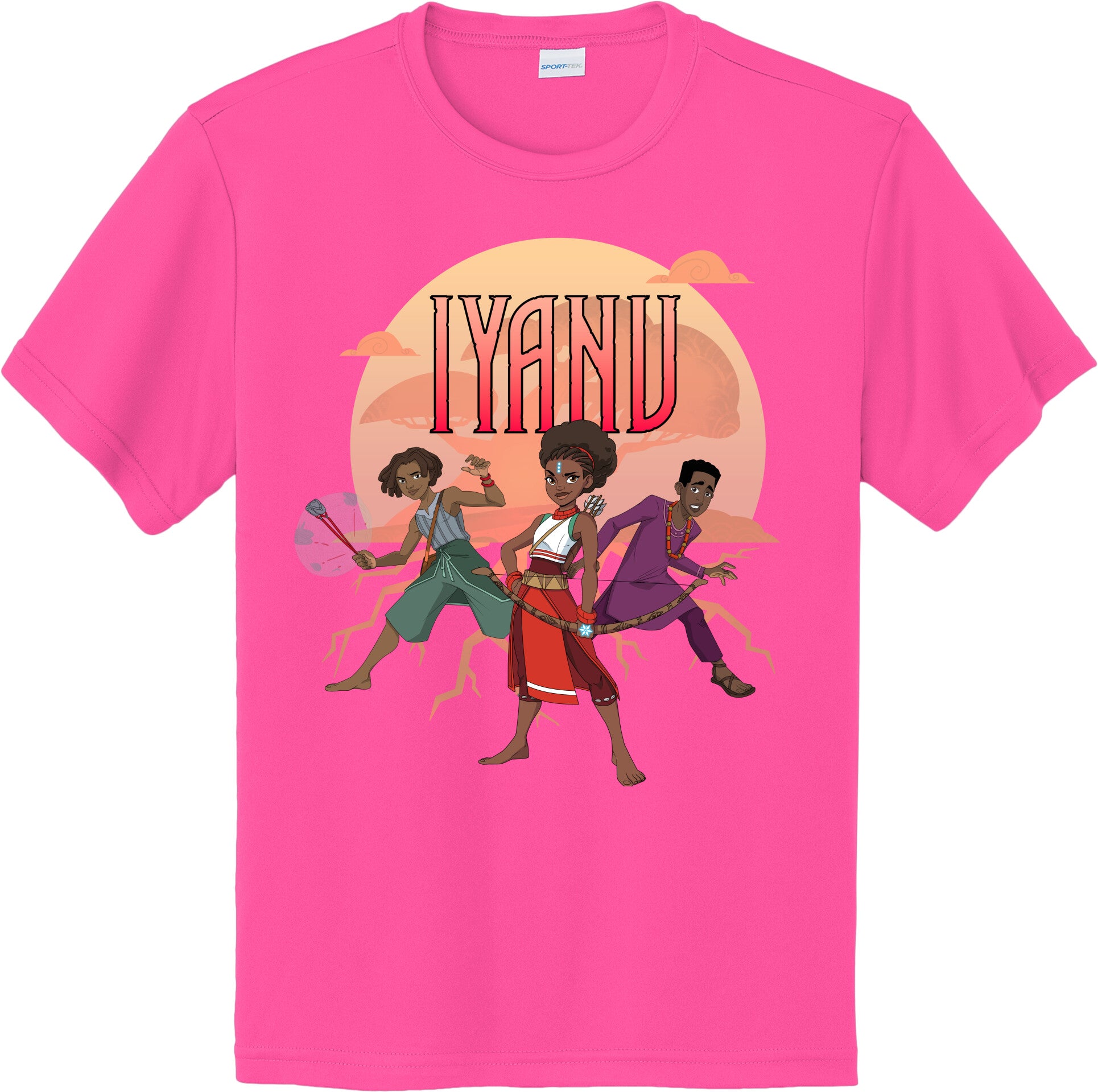 Team Chosen Tree of Freedom Youth Performance Moisture Wicking Tee