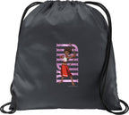 Iyanu Hero Pose Drawstring Backpack