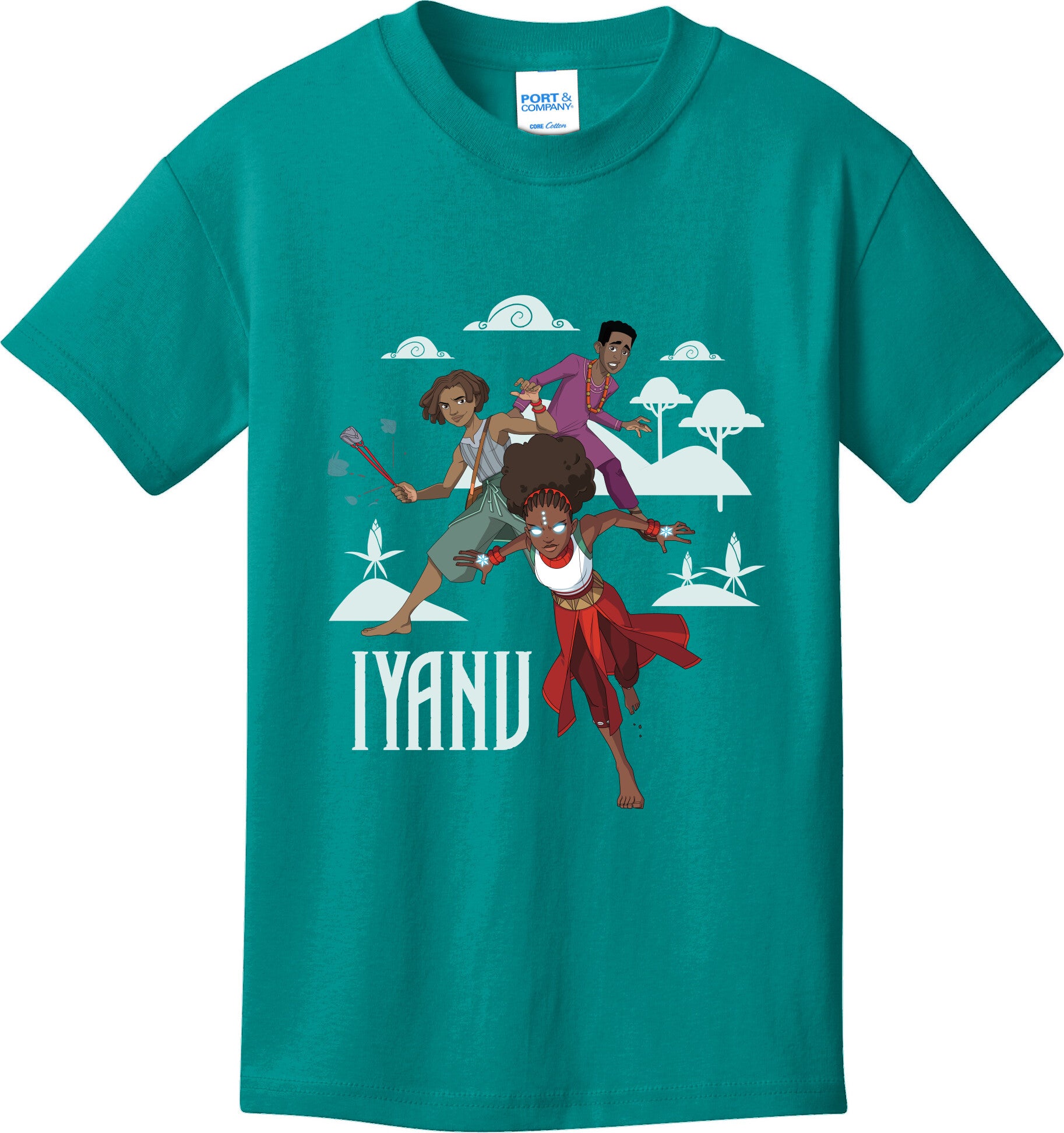 Team Chosen in Action Youth 100% Cotton Tee