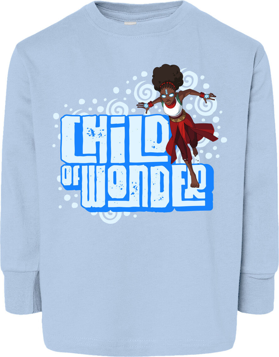 Iyanu Divine Powers Toddler Fine Jersey Long Sleeve Tee