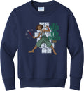 Don't Mess With Team Chosen Youth Fleece Crewneck