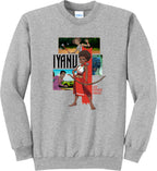 Light Overcomes Darkness Adult Unisex Fleece Crewneck