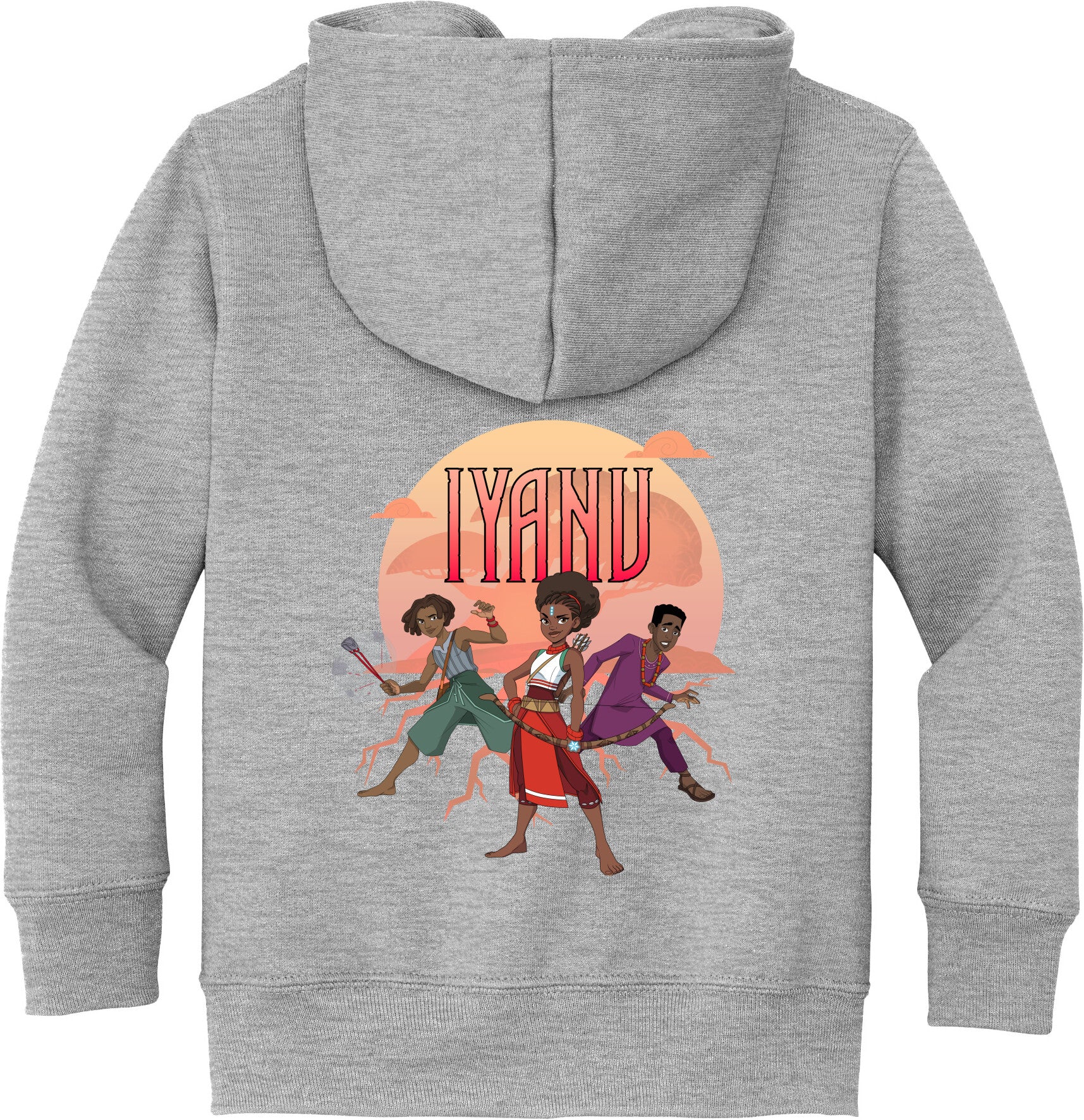 Team Chosen Tree of Freedom Toddler Fleece Full-Zip Hoodie