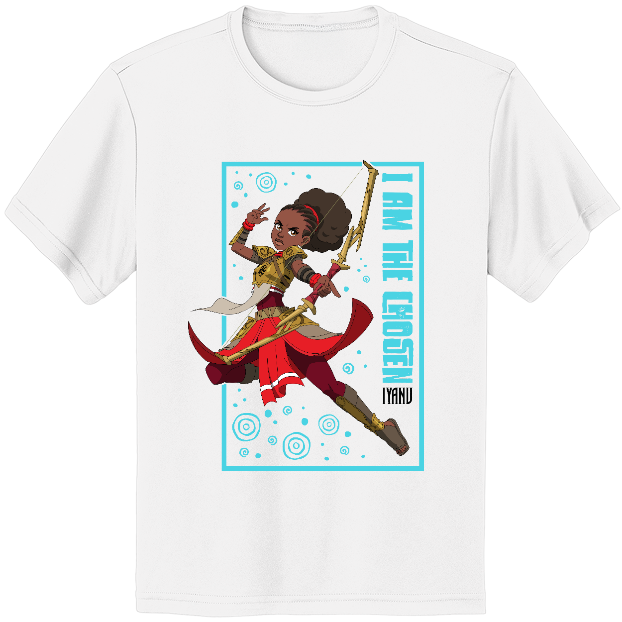 Iyanu The Chosen Youth Performance Moisture Wicking Tee