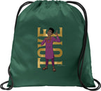 Toye Hero Pose Drawstring Backpack