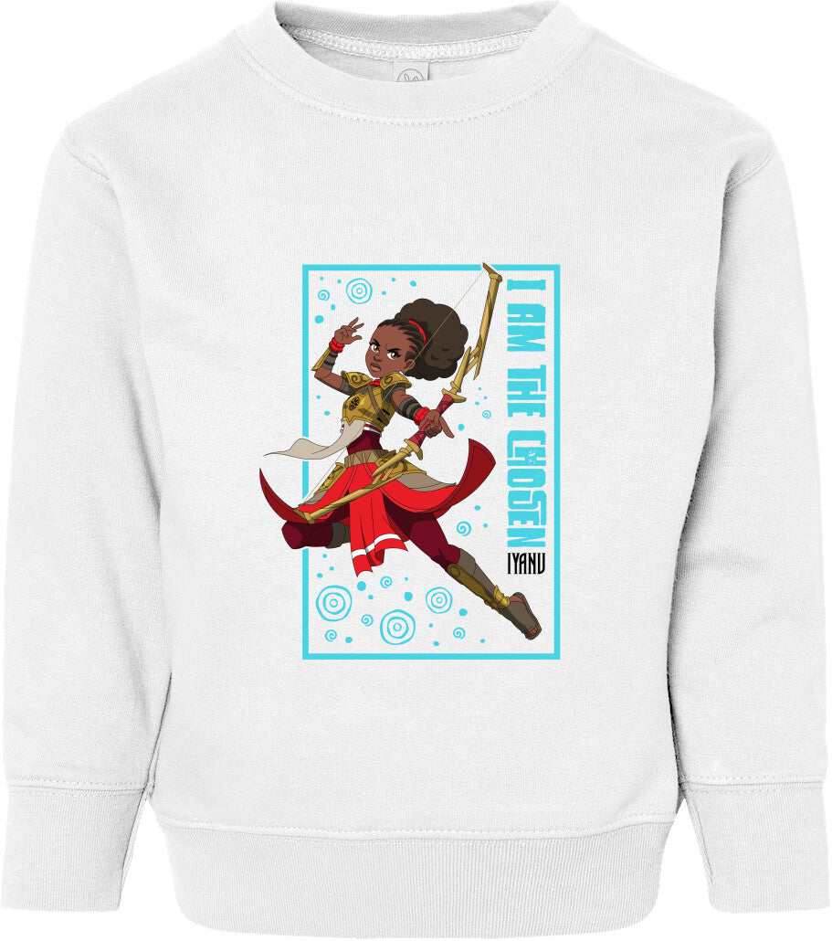 Iyanu The Chosen Toddler Fleece Crewneck