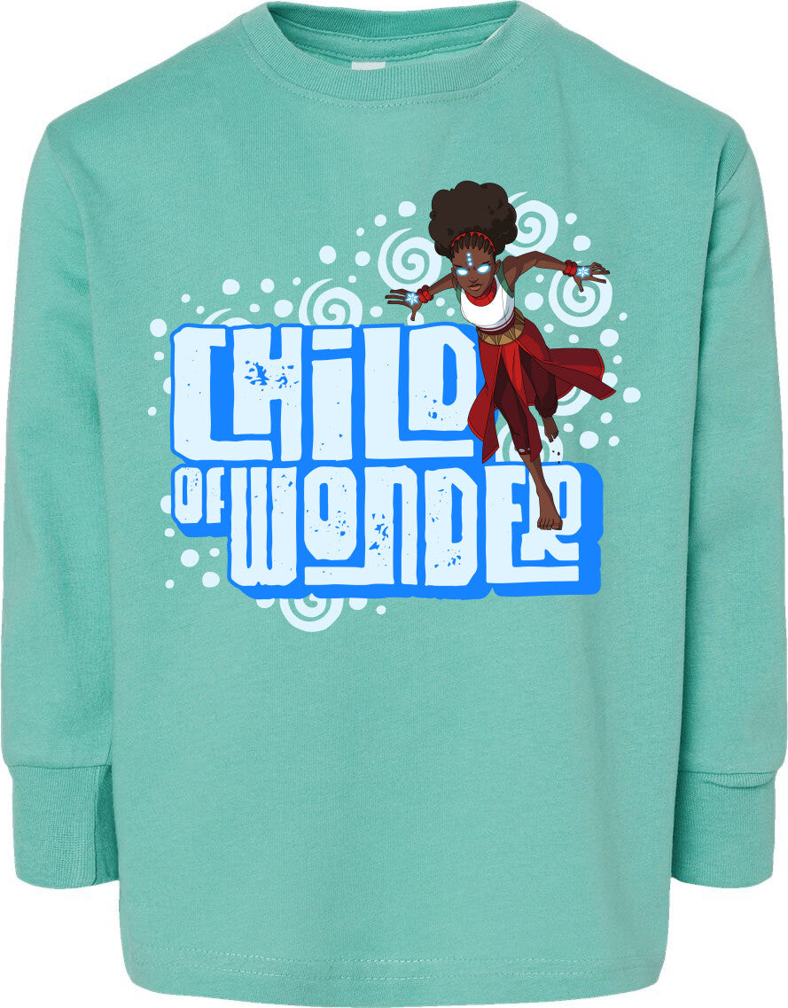 Iyanu Divine Powers Toddler Fine Jersey Long Sleeve Tee
