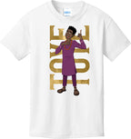 Toye Hero Pose Youth 100% Cotton Tee
