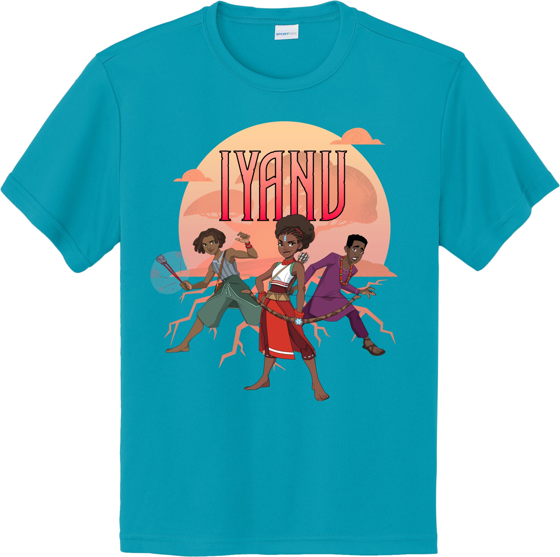 Team Chosen Tree of Freedom Youth Performance Moisture Wicking Tee